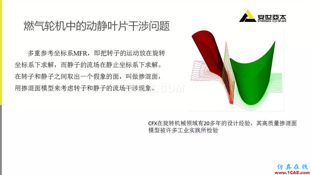 應用 | ANSYS CFD燃氣輪機行業方案fluent流體分析圖片18