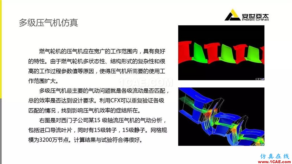 應用 | ANSYS CFD燃氣輪機行業方案fluent培訓課程圖片9