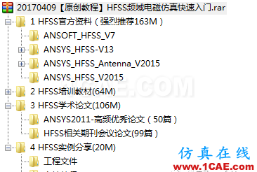 【原創教程】HFSS頻域電磁仿真快速入門（附307M學習資料）HFSS培訓的效果圖片18