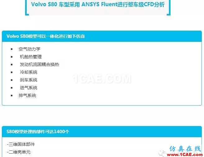 ANSYS Fluent比想象中更強大!整車級CFD應用最成功工程案例fluent仿真分析圖片2