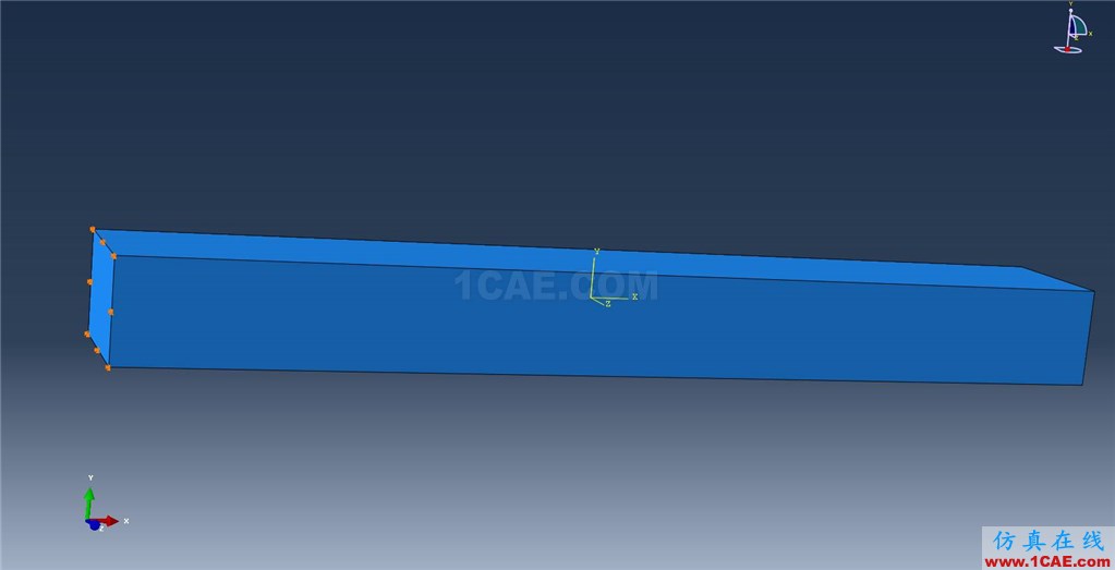 懸臂梁—有限元ABAQUS線性靜力學分析abaqus有限元技術圖片35