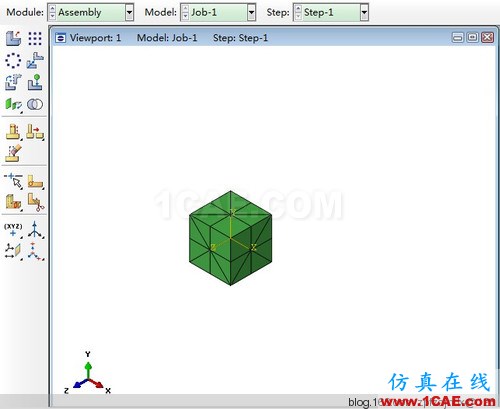 偶然發(fā)現(xiàn)ABAQUS一個(gè)強(qiáng)大的網(wǎng)格處理技巧(轉(zhuǎn)) 偶然發(fā)現(xiàn)ABAQUS一個(gè)強(qiáng)大的網(wǎng)格劃分功能 - Yusd - 玉石殿